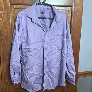 Men’s purple dress shirt